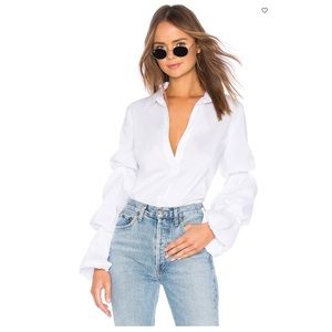 Bailey 44 “Princess Sleeve Shirt” Size M